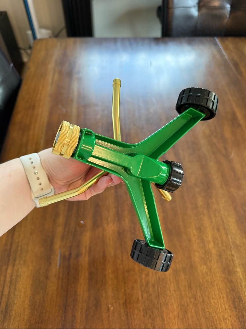 Restmo 3-arm metal rotary sprinkler - Picture 3 of 6